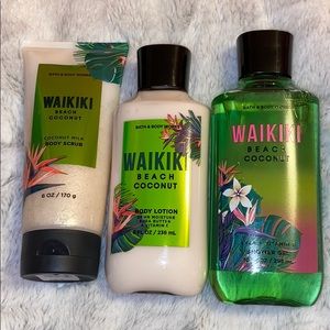 NWT Waikiki Beach Coconut Full Size Set